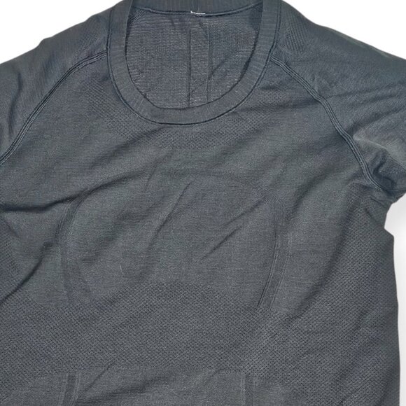 Lululemon Swiftly Tech 2.0 Long-Sleeve Top Black Stretch Size 4 - Picture 5 of 12